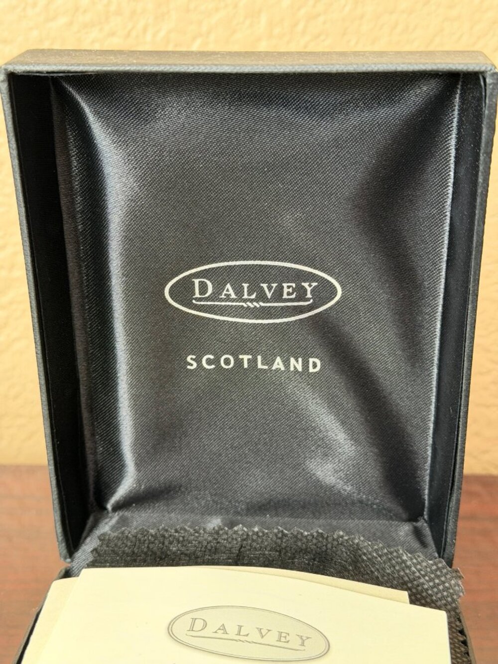 Vintage Dalvey Scotland Large Leather & Siver Tone Travel Photo Frame NOS - Picture 14 of 14